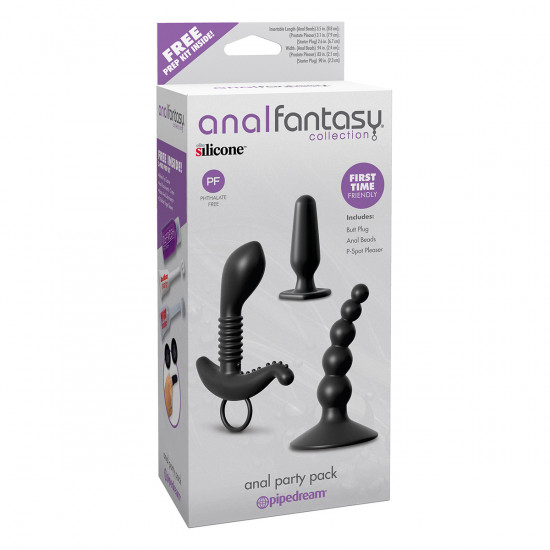 Anal Fantasy Anal Party Pack Set Zwart