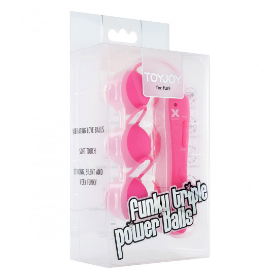 Funky Triple Power Balls Roze