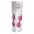 Lovely Vibes Laced Textured Soft Touch Love Balls Roze