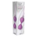Lovely Vibes Laced Textured Soft Touch Love Balls Paars