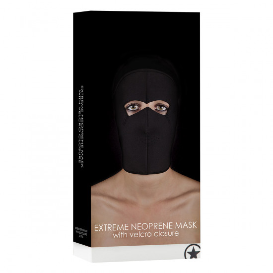 Ouch! Extreme Neoprene Mask Zwart