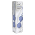 Lovely Vibes Laced Textured Soft Touch Love Balls Blauw