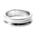Kiotos Belowed Cockring 45 MM Zilver