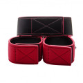 Ouch! Reversible Hals en Handboeien Rood