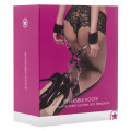 Ouch! Reversible Hogtie Boeien Set Roze