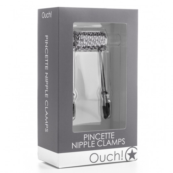 Ouch! Pincette Tepel Klemmen Zilver