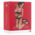 Ouch! Reversible Hals/Hand/Enkel Boeien Set Rood