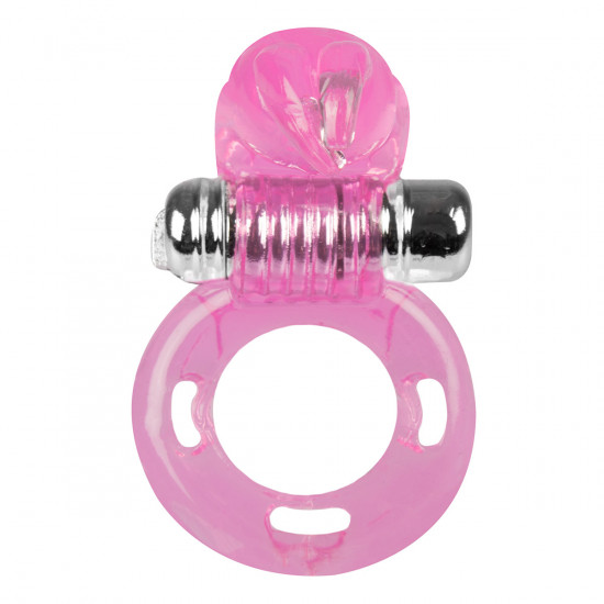 Bunny Enhancer Vibrerende Cockring Roze