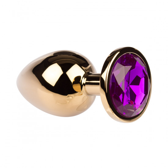 Plug It Strass Buttplug Set Goud