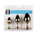 Plug It Strass Buttplug Set Goud