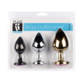 Plug It Strass Buttplug Set Mixed