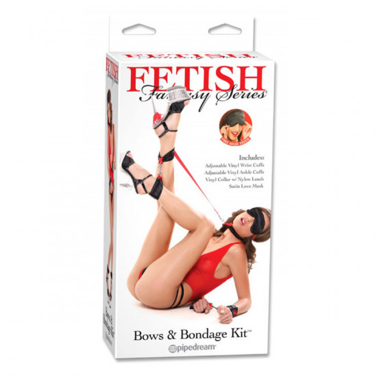 Bows & Bondage Kit Zwart