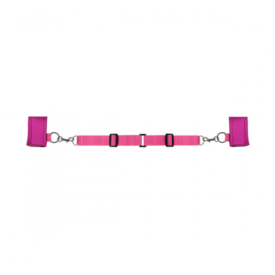 Sinners Waist Harness And Cuffs Set Roze