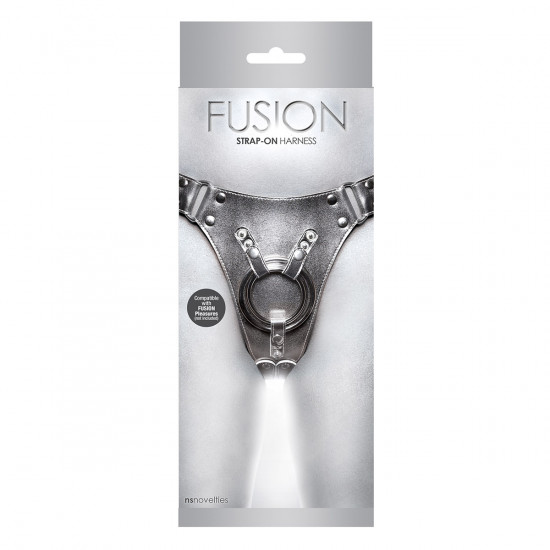 Fusion Strap-On Harness Zilver