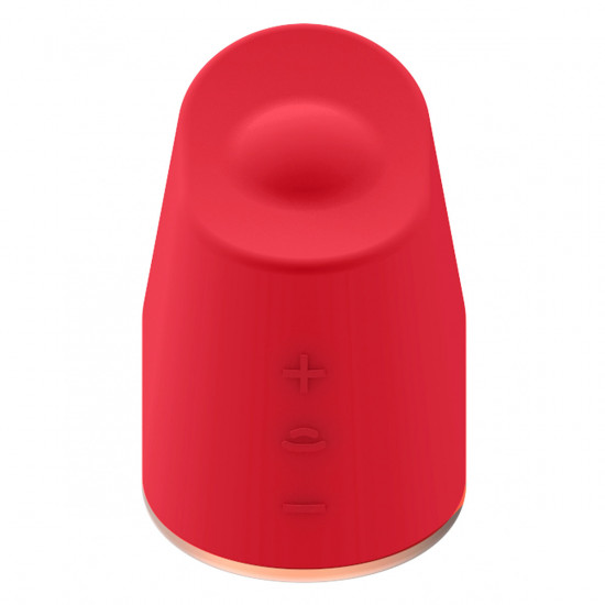 Elegance Dazzling Roterende Stimulator Rood