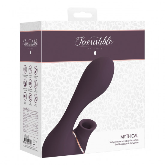 Irresistible Mythical Luchtdruk Vibrator Paars