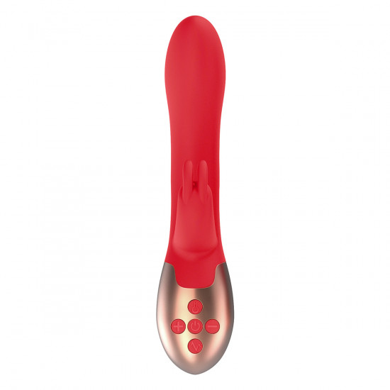 Elegance Opulent Heating Rabbit Vibrator Rood