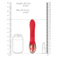 Elegance Opulent Heating Rabbit Vibrator Rood