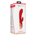 Elegance Opulent Heating Rabbit Vibrator Rood