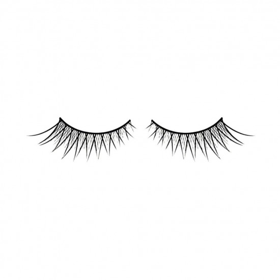 Kunstwimpers Glamour Zwart #672