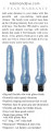 Adam & Eve Blue Dolphin Vibe Vibrator Blauw