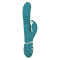 Adam & Eve Eve's Rechargeable Thrusting Rabbit Vibrator Groen