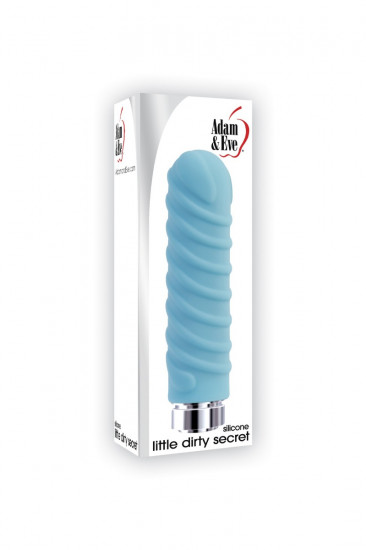 Adam & Eve Little Dirty Secret Vibrator Blauw