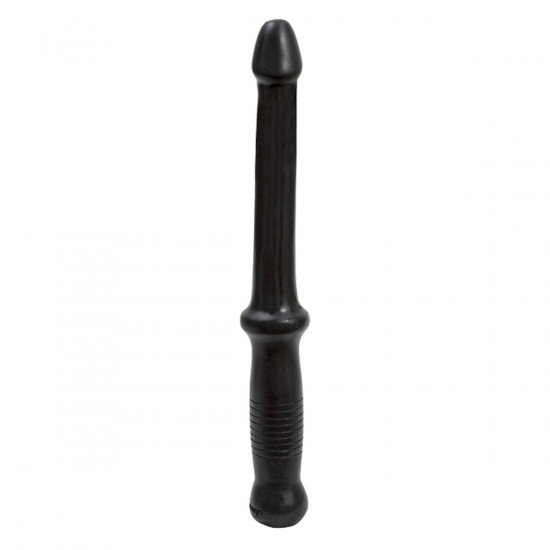Doc Johnson Anal Push 7.5 Inch Plus Handle Zwart