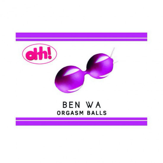 Ohh! Ben Wa Orgasme Balls Paars