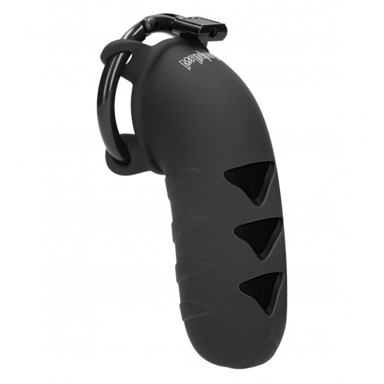 ManCage Cock Cage 09 Silicone Zwart