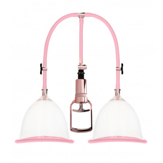 Breast Pump Set Large - Rose Gold