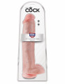King Cock 15 Inch Cock with Balls Dildo Blank