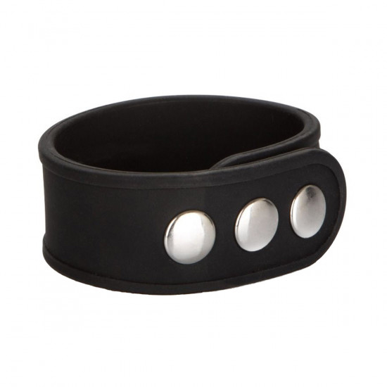 Tri-Snap Erection Cockring Zwart