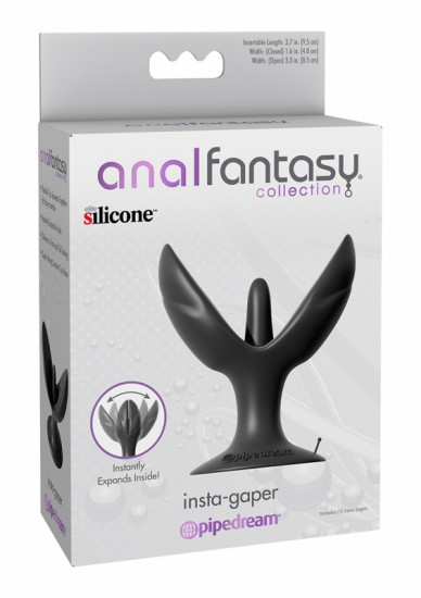 Anal Fantasy Insta-Gaper Buttplug Zwart