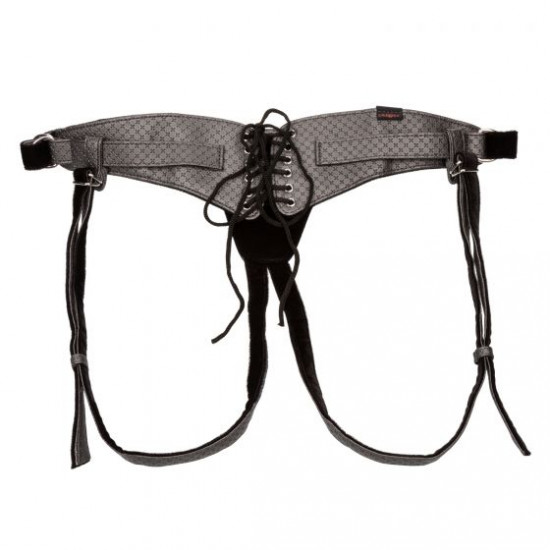 CalExotics Crotchless Harness The Regal Queen Zwart