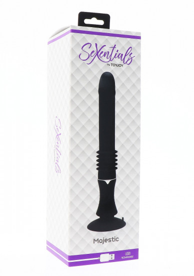 ToyJoy Sexentials Majestic Trusting Vibrator Zwart