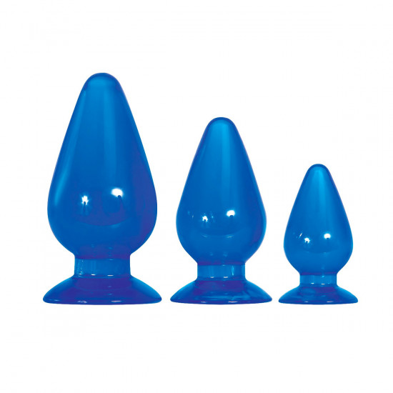 Adam & Eve Big Blue Jelly Backdoor Playset Blauw