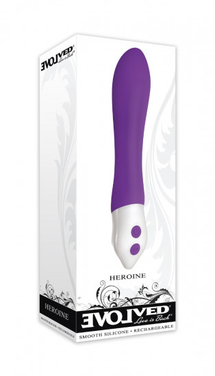 Evolved Heroine Vibrator Paars