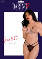 Daring Intimates Scarlett String Zwart S/M