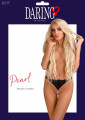Daring Intimates Pearl String Zwart S/M