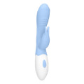 Loveline Juicy Rabbit Vibrator Lichtblauw