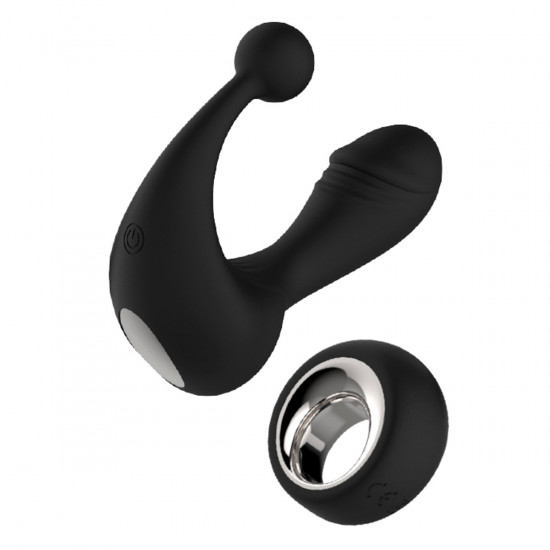 Midnight Magic Helios Remote Vibrator Zwart