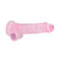 Bang It Real Dildo no. 5 Met Ballen Licht Roze