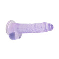 Bang It Real Dildo no. 5 Met Ballen Paars