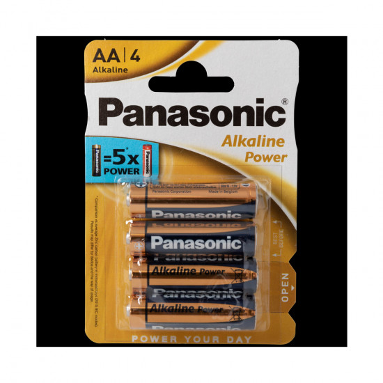 Panasonic Batterijen AA, 4 stuks