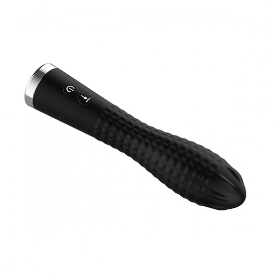 Midnight Magic Twirling Twilight Vibrator Zwart