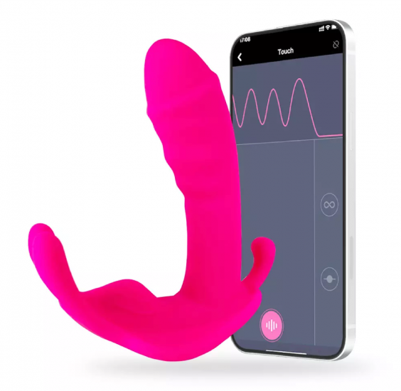 Erospley Koppels Vibrator App Control Roze